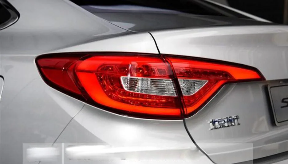 Год задний светильник для hyundai sonata задний светильник автомобильные аксессуары светодиодный DRL Taillamp для sonata противотуманный светильник