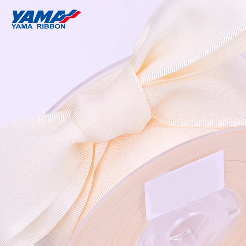 YAMA полиэстер Grosgrain край гранулированный активированный уголь из ленты 9 16 19 25 38 мм и 3/8 5/8 3/4 1 1-1/2 дюймов 100 ярдов печатных ленты и бабочки