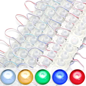 20 шт. 1,5 Вт Светодиодный модуль Инжекционный объектив 3030 супер ярсветильник IP65 знак водонепроницаемости подсветка