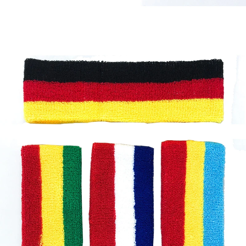 1 шт. Радужная велосипедная повязка от пота на голову для бега и фитнеса мужчин