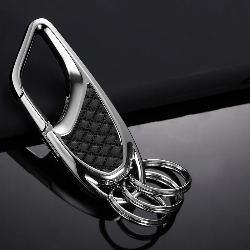 2017 новая мода черный брелок автомобильный Мужской винтажный деловой стиль