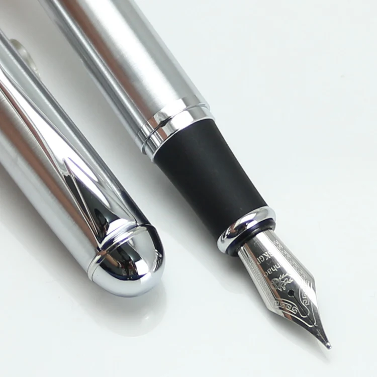JINHAO 750 благородный железный серый 18KGP B перо перьевая ручка канцелярские школьные и офисные ручки