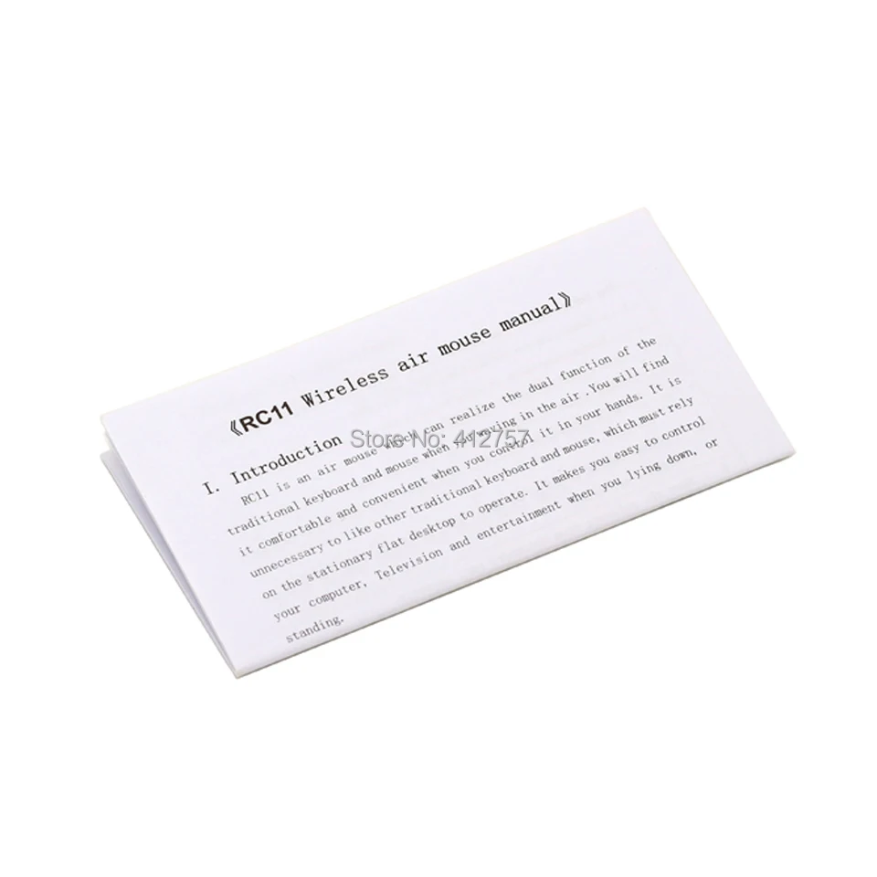 

Measy RC11 Russian/English Mini Wireless Keyboard Air Mouse for Android TV Box/PC/IPTV/Mini PC/Laptop - 20pcs