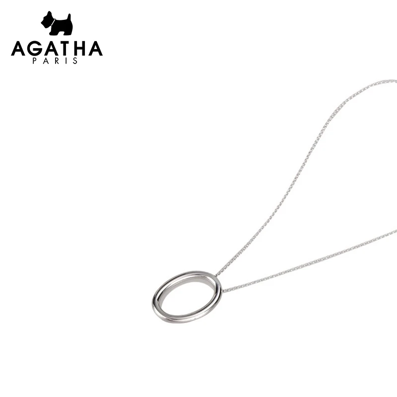 Романтический темперамент S925 Серебряный кулон ожерелье Изысканный Женский