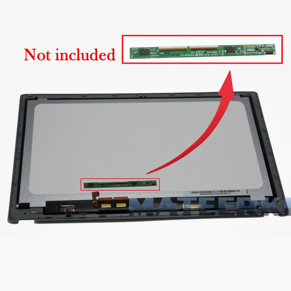 Free Shipping For Acer Aspire V5 571P - 6407 MS2361 Touch LCD Screen Assembly 15.6" |