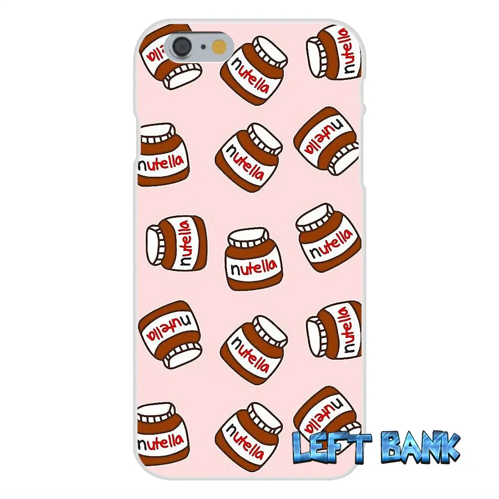Для iPhone 4 4S 5 5S 5C SE 6 6S 7 Plus Tumblr Nutella Мягкий Силиконовый ТПУ прозрачный чехол |