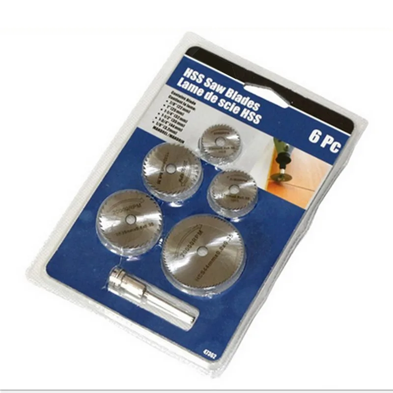 HSS мини циркулярная пила вращающееся лезвие инструмент режущий диск Dremel