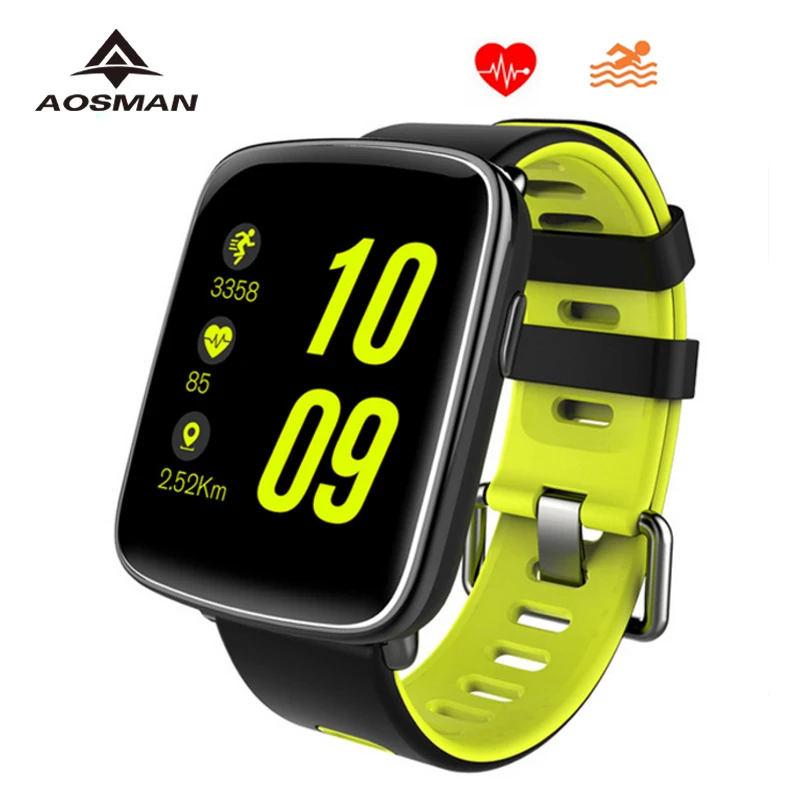 Aosman smart watch для женщин мужские спортивные шорты плавания Sportswatch GV68 IP68