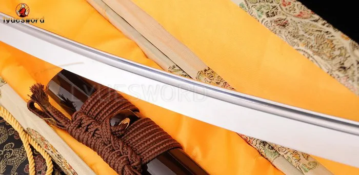Японский самурайский меч катана ручной работы полностью Tang 1060 Высокопрочное
