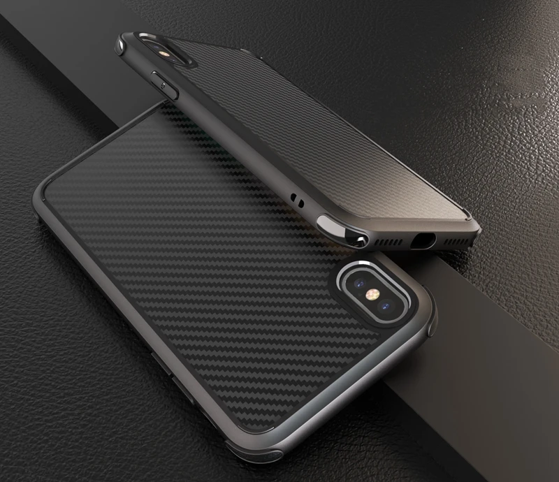 Чехол из углеродного волокна 6D Gasbag для iphone 11 Pro Max 6 6s 7 8 Plus X 10 XS XR XS MAX Модный противоударный мягкий чехол