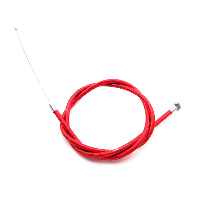 XLSION красный газовый карбюратор дроссельной заслонки кабель для 43cc 47cc 49cc 2 тактный