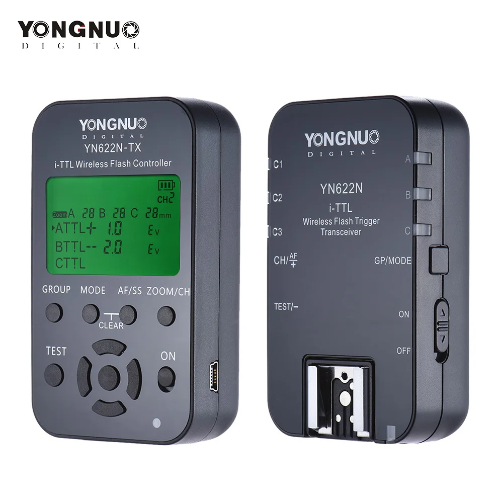YONGNUO YN622N-TX YN-622N комплект беспроводной i-TTL контроллер триггера вспышки + трансивер