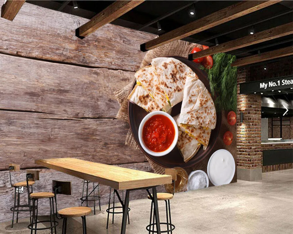 Pancake помидоры укроп деревянная доска еда 3d обои росписи papel де parede для столовой