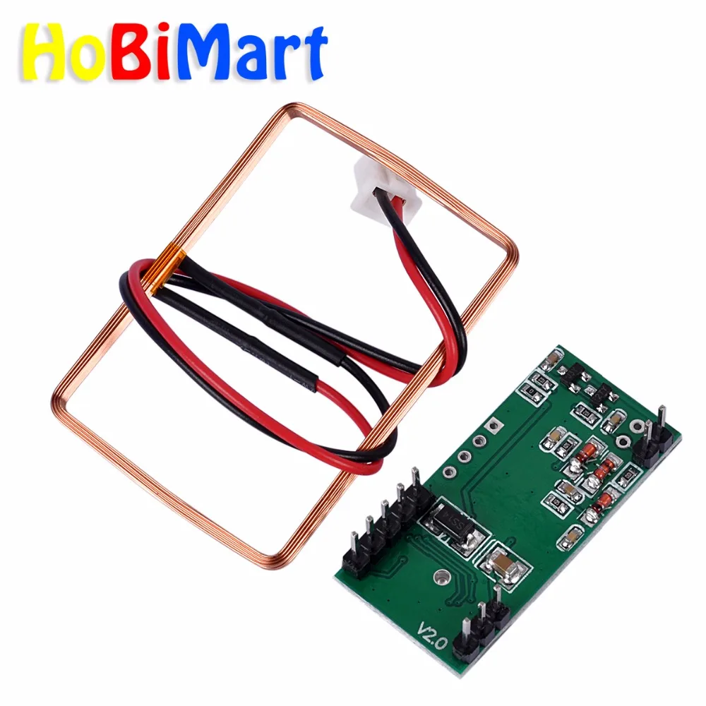HoBiMart 125 кГц RFID считыватель модуль RDM6300 UART Выход Система контроля доступа для arduino #