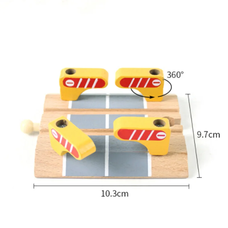 Игрушечный поезд деревянный железнодорожный мост. Аксессуары набор компонентов
