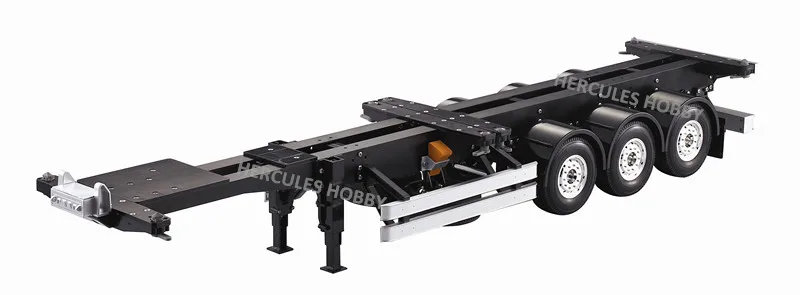 [HERCULES HOBBY] 1/14 весы 3 оси полуприцеп 40 футов Сделано в Китае|hercules hobby|tamiya tractor trucktractor