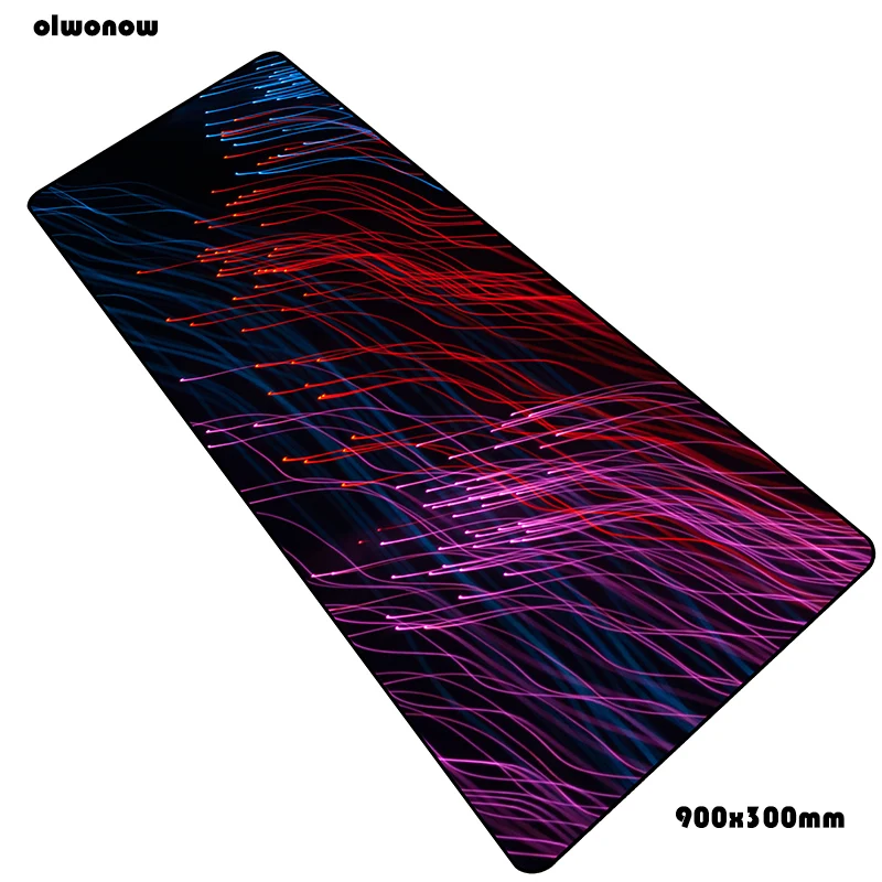 Rgb коврик для мыши, геймерский стол 900x300x3 мм, игровой коврик для мыши, Новое поступление, аксессуары для ноутбука, ПК, эргономичный коврик для мыши - Цвет: Size 900x300x3mm