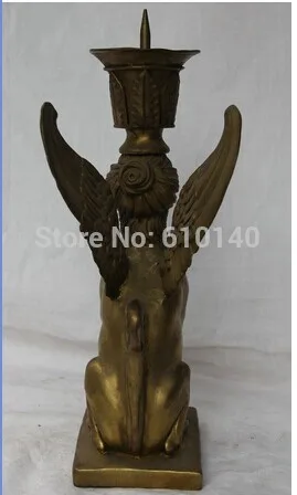 mr 10&quot Chinese Brass sexy Belle Girl naked lady Statue Candle Holder Candlestick | Дом и сад