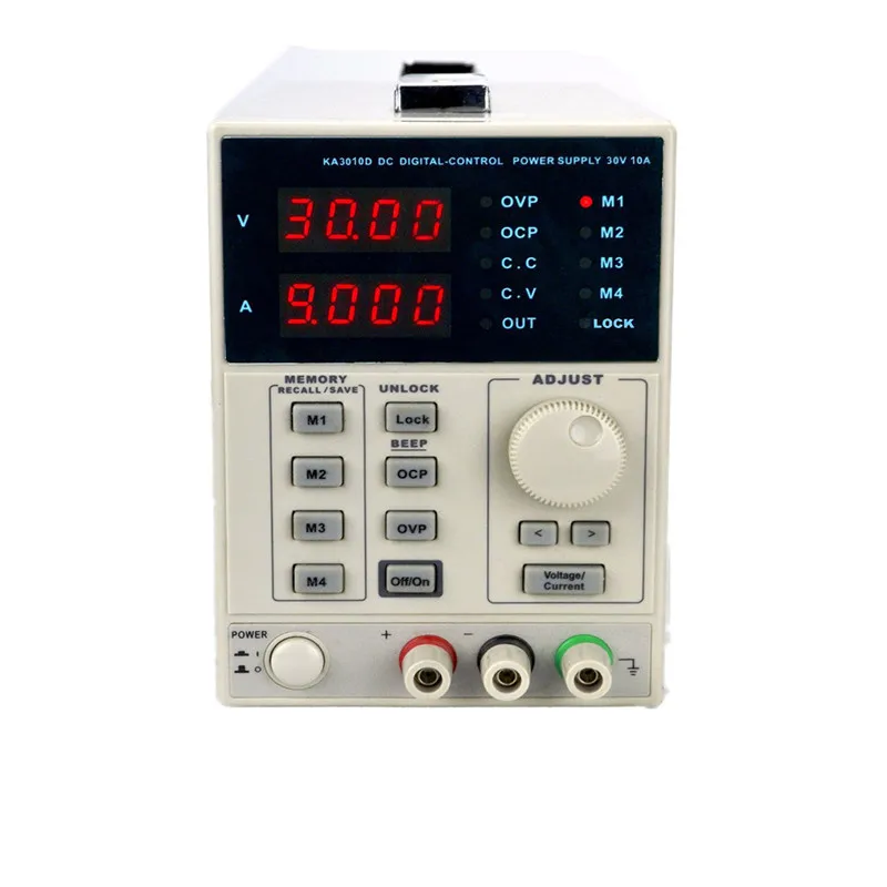 KORAD KA3010D прецизионный Регулируемый 30 в 10 А DC Линейный источник питания Цифровой