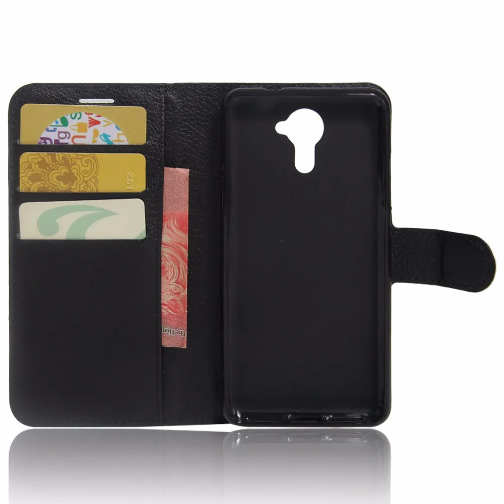 Стильный чехол-кошелек из искусственной кожи для Wiko U Feel Prime с функцией подставки