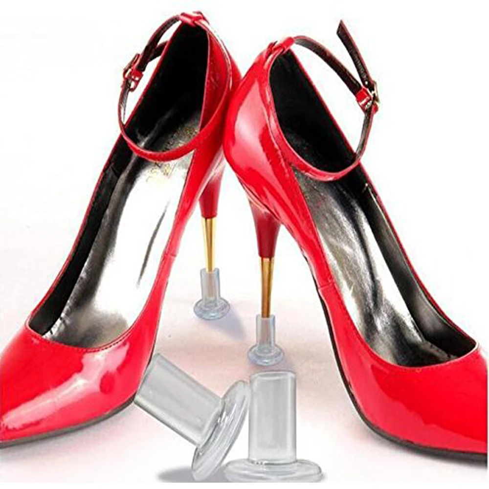 30 пар/лот заглушка на высоком каблуке Противоскользящие силиконовые протекторы