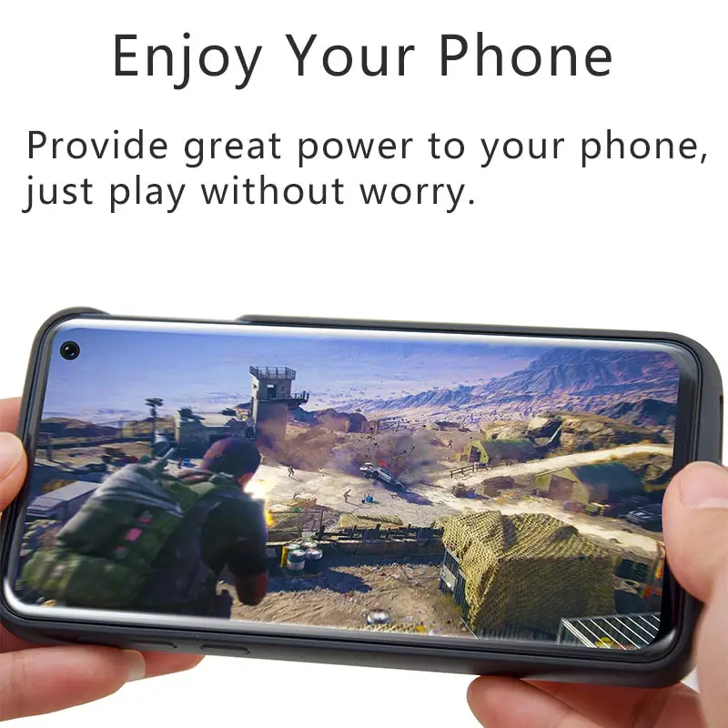 6000 мАч чехол питания для samsung Galaxy S10 Plus S10e ударопрочный аккумулятор зарядное устройство чехол с источником питания резервного копирования usb зарядка power bank