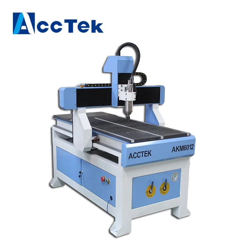 Фрезерный станок с ЧПУ вращающейся осью 6012 токарный AKG6012 для рукоделия