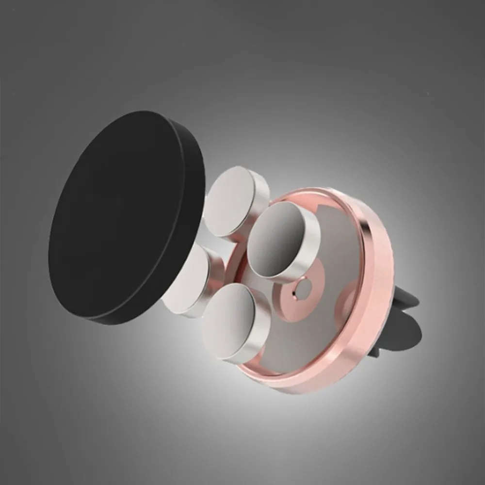 Универсальный магнитный автомобильный держатель для телефона Air Vent Mount для iPhone X 8 7 6 6s Plus 4 4s 5 5S SE магнитный держатель для сотового телефона Xiaomi
