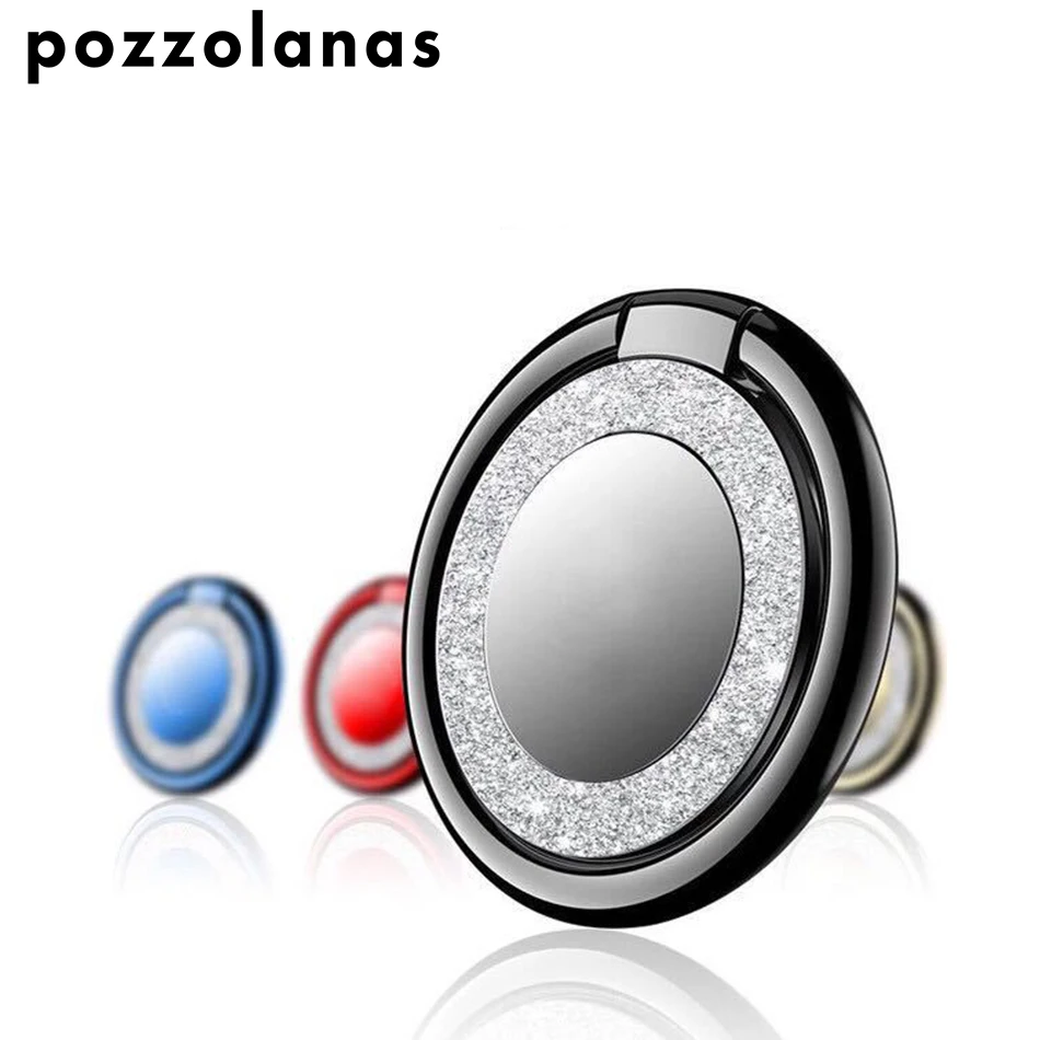 Pozzolanas держатель для телефона яркий Кристальный дизайн может стать автомобильным