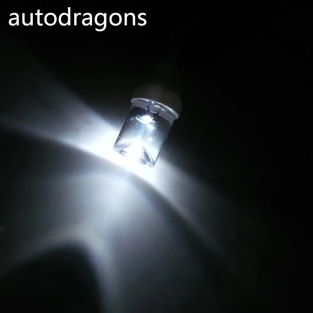 Автодраконы 20 шт. без мерцания фиксации Светодиодная лампа для пинбола AC 6 3 v #555 T10
