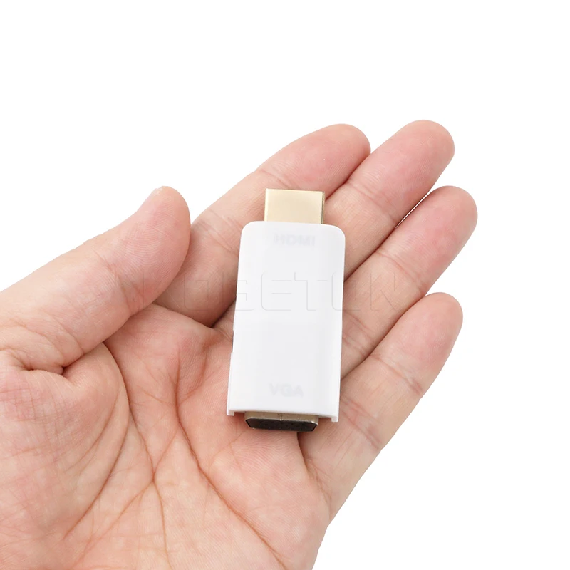 Кабель адаптер kebidu 1080p HDMI в VGA переходник типа Папа мама с аудиокабелем поддержка