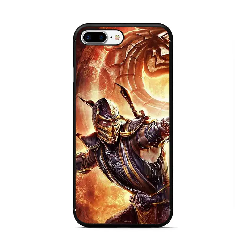 B3 Мягкий чехол для телефона из ТПУ Scorpion In More Kombat для iPhone 11 Pro 5 5S 6 6s 7 8 Plus X XR XS MAX - Цвет: B3