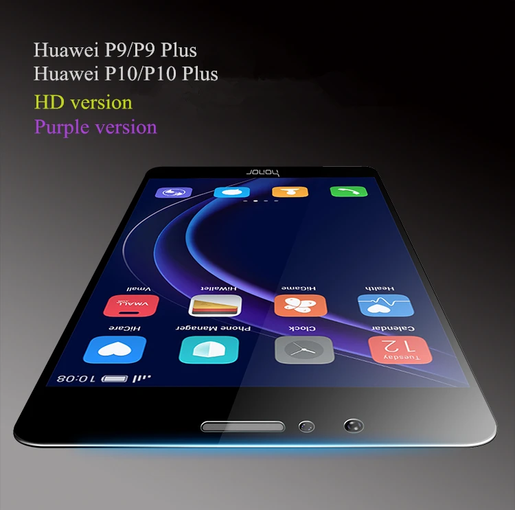 9H закаленное стекло для Huawei P10 Plus P9 полное Защита экрана plus стеклянная защитная