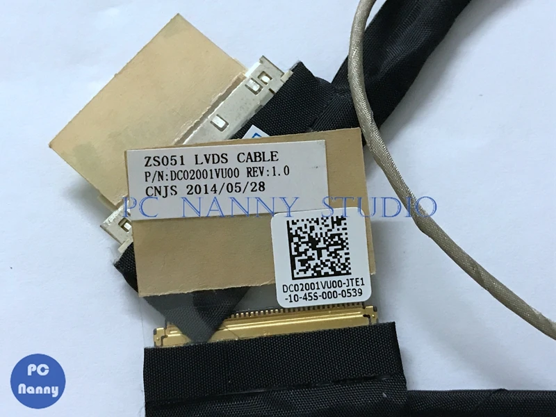 NOKOTION новый ноутбук LCD Vga lvds экран кабель для HP 15 G000 R G019wm h 250 G3 dc02001vu00|screen cable|lcd screen