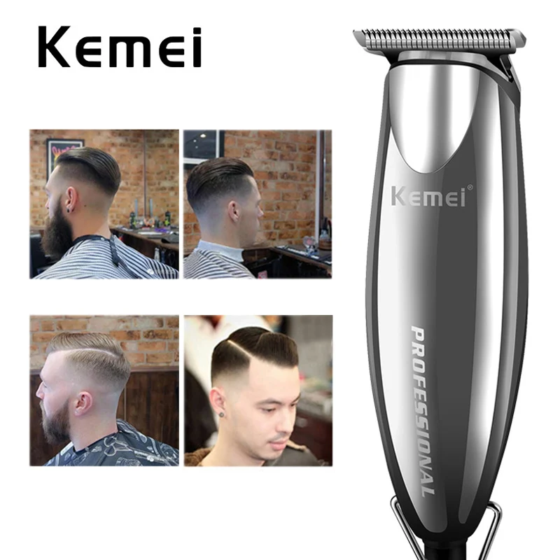 

Kemei Professional Modelling Hair Clipper Trimmer Powerful Electric Barber Men Salon Hair Razor Graphic Carving Limit Combs