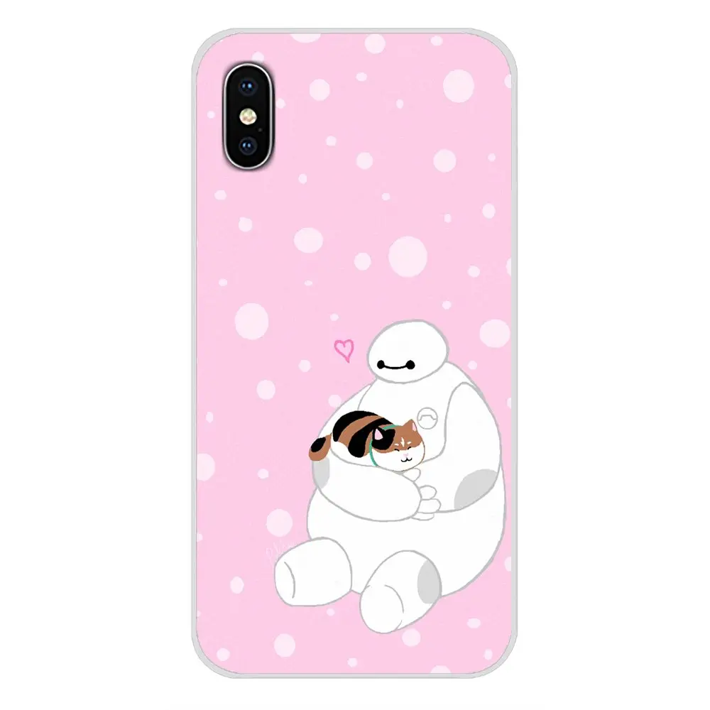 Аксессуары чехлы для телефонов Baymax Big Hero Xiaomi Mi6 A1 5X 6X Redmi Note 5 5A 4X 4A 4 3 Plus Pro pocophone