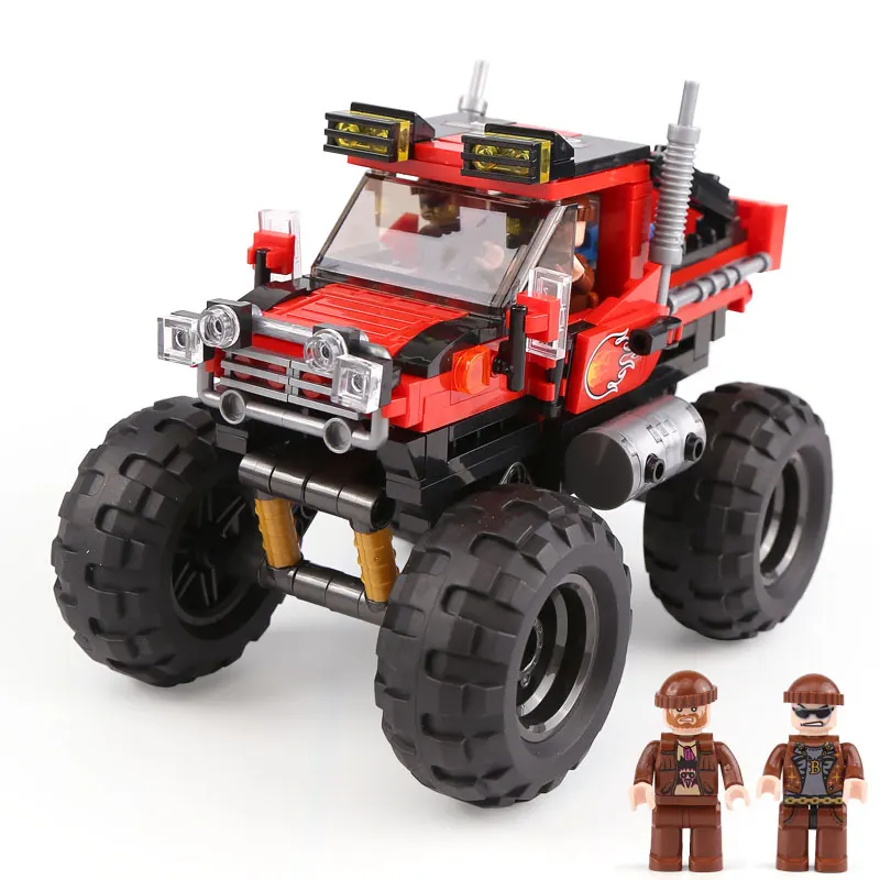 Новый XB03025 автомобиль серии Technic супер большой ноги набор строительные блоки