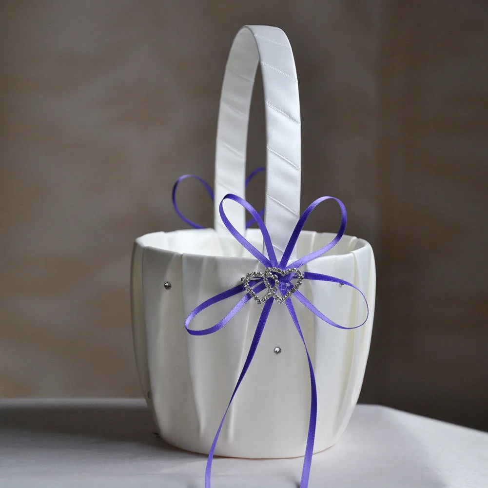 Свадебная корзина FWedding Basket Цветочница Корзина для церемонии свадебное украшение