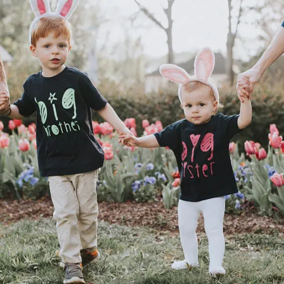 Футболка с коротким рукавом для мальчиков и девочек|big brother|boys girls t-shirtstees kid |