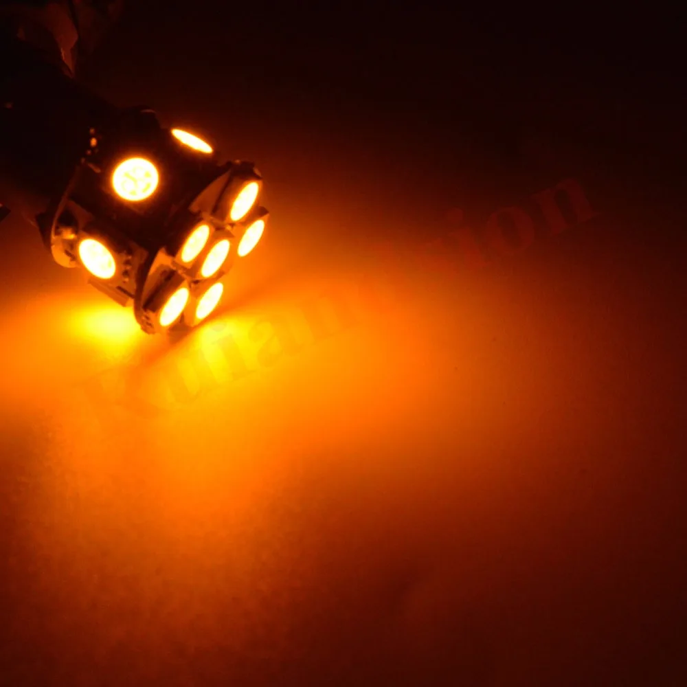 2 шт./лот высокое Мощность 1157 5050 12Led автомобилей стоп-сигнал авто лампы для фар освещение, грушевидные лампочки белый красный желтый 6 V-24 V
