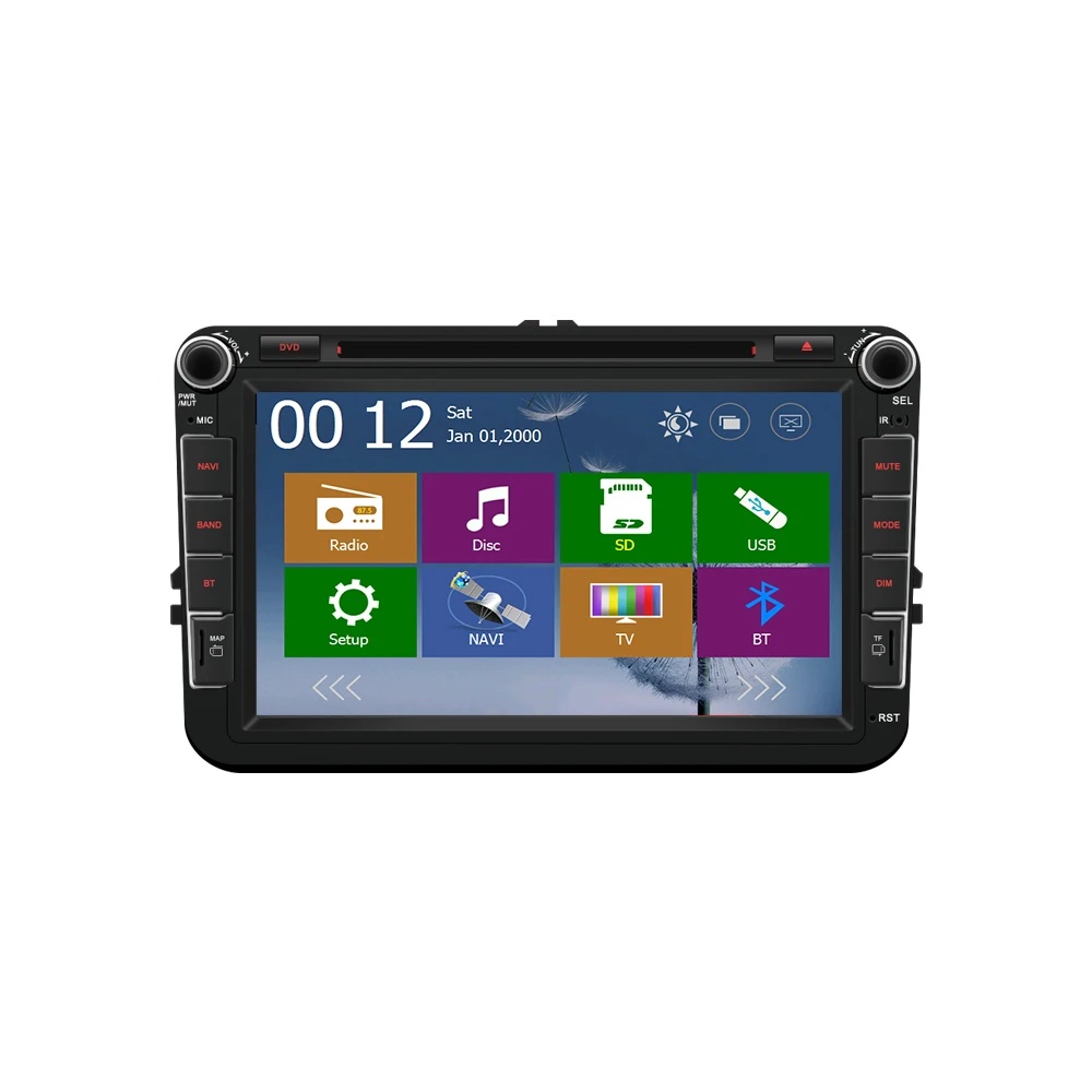 WINCE двойной din автомобильный dvd плеер ПК для Volkswagen GOLF V PASSAT TSI GPS радио|gps radio|double dincar