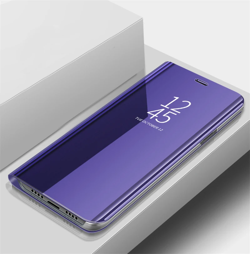 Прозрачный чехол-книжка из поликарбоната для телефона Xiaomi 5C F1 Max Mix 2 3 5X6X9 8 SE Lite Redmi Note 6 7 5 Pro 5 Plus S2 Go