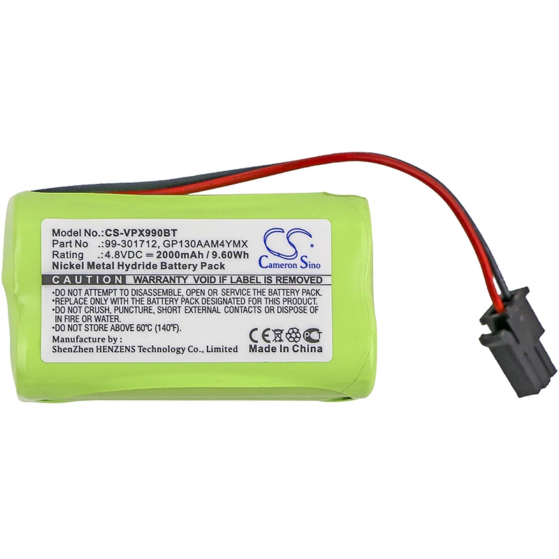 Аккумулятор Cameron Sino для Visonic 99-301712 GP130AAM4YMX аккумулятор Ni-MH 2000 мАч/9.60Wh | Электроника