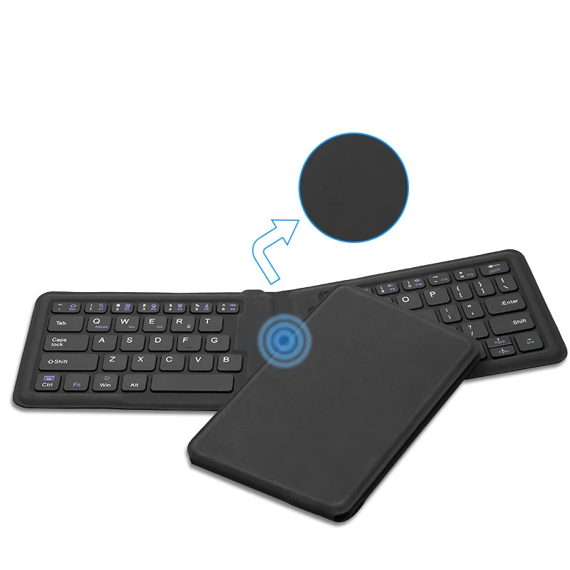 Ультратонкий складной bluetooth-кабель для клавиатуры мини-клавиатура Apple iPhone iPad MacBook