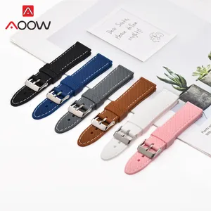 20 мм 22 мм 24 мм силиконовый ремешок для Samsung Galaxy Huawei gt Смарт-часы с волнистым узором быстросъемный ремешок аксессуары