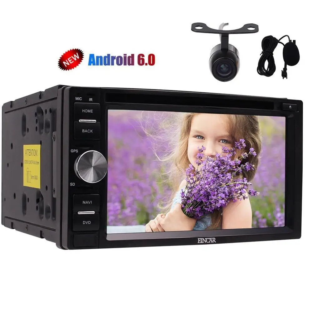 Quad core android6.0 стерео Системы 6.2 ''CD DVD плеер двойной din GPS в тире - Цена: 13 771,07 руб.