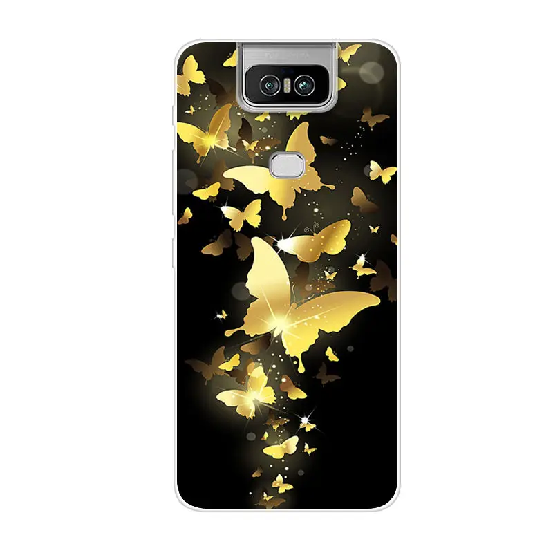 Мультяшный чехол для Asus Zenfone 6 ZS630KL мягкий силиконовый Zenfone6 ZS 630KL I01WD 6Z | Мобильные