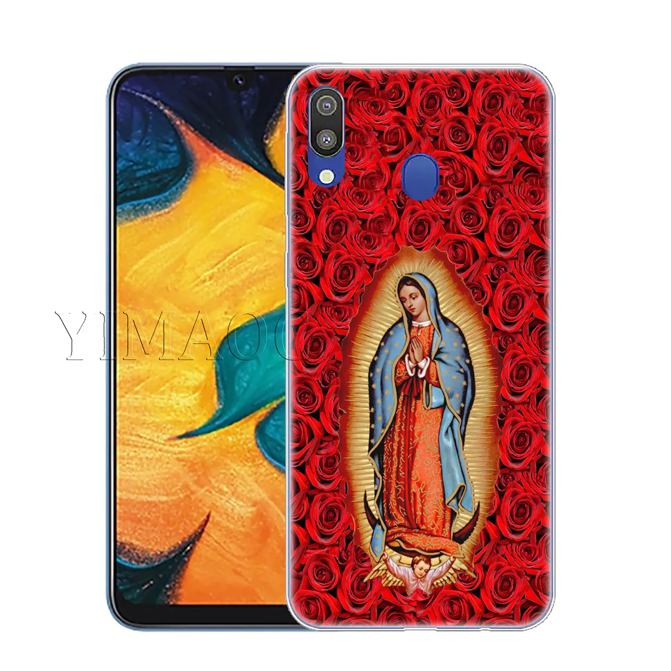 Мягкий силиконовый чехол YIMAOC Virgen de Guadalupe для Samsung Galaxy A70 A60 A50 A40 A30 A20 A10 M10 M20 M30