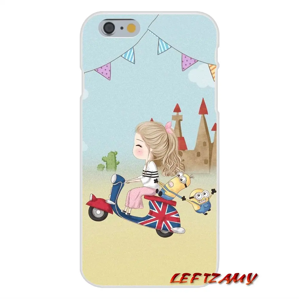 Аксессуары чехлы для телефонов Happy Yellow Minions huawei P8 P9 P10 Lite 2017 Honor 4C 5X 5C 6X mate 7 8 9 10