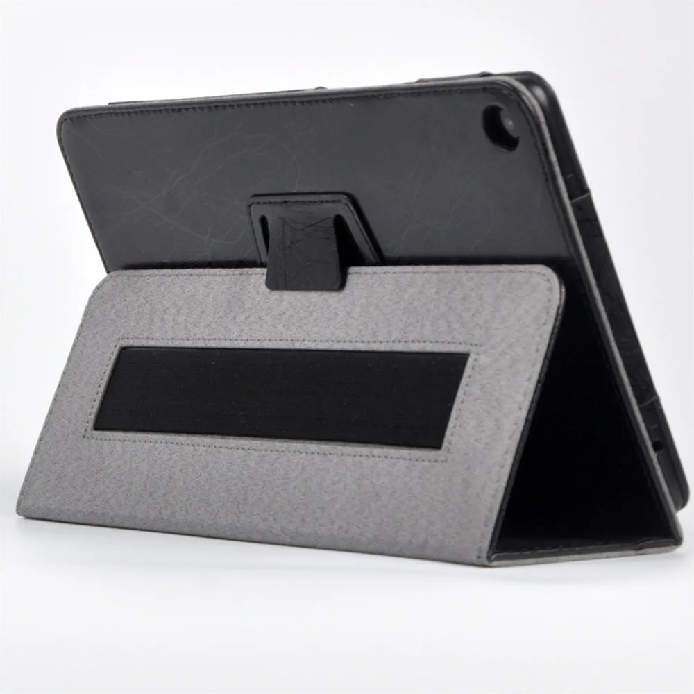Чехол для Xiaomi MiPad 4 Plus MiPad4plus однотонный откидной из искусственной кожи с
